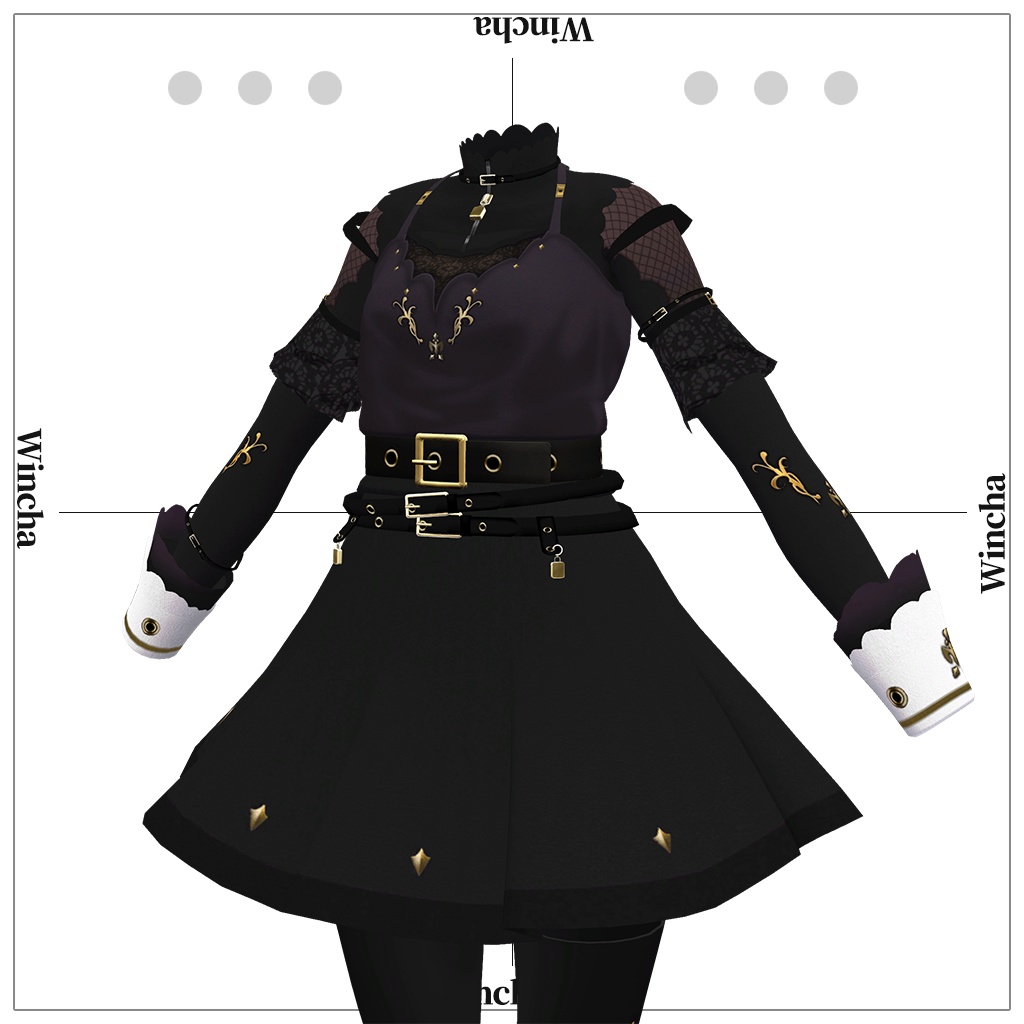 「ルフィナ(Rufina)」専用【3D衣装モデル】Wincha