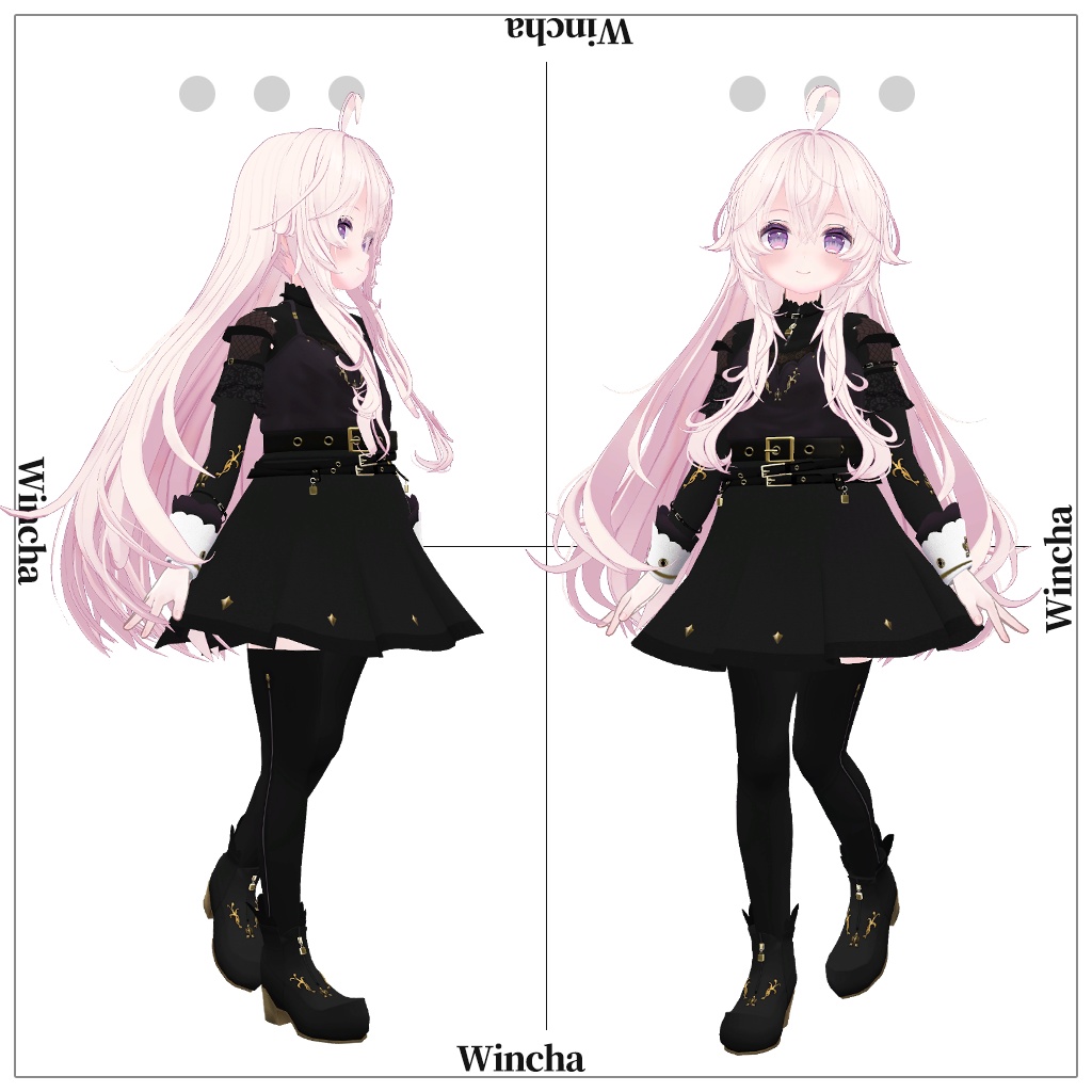 「ソラハ」専用【3D衣装モデル】Wincha