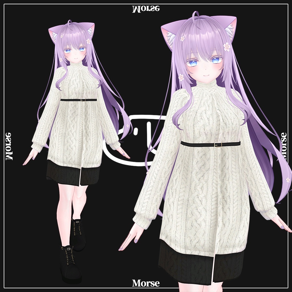 「萌」専用【3D衣装モデル】モールス