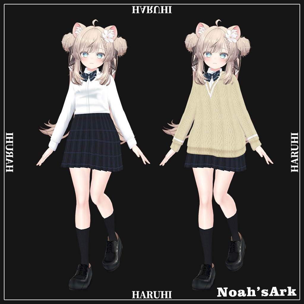 「マヌカ」専用【3D衣装モデル】HARUHI「春日」