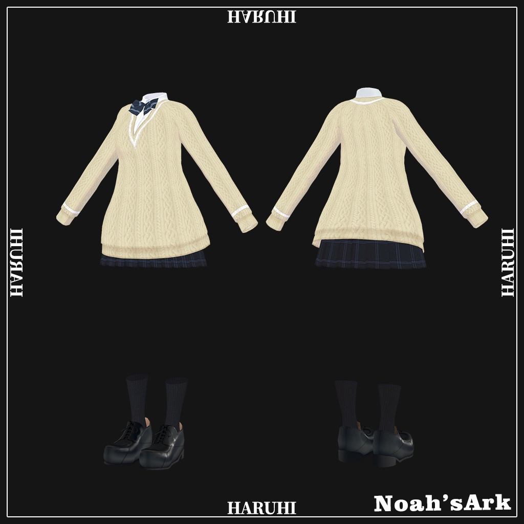 「マヌカ」専用【3D衣装モデル】HARUHI「春日」