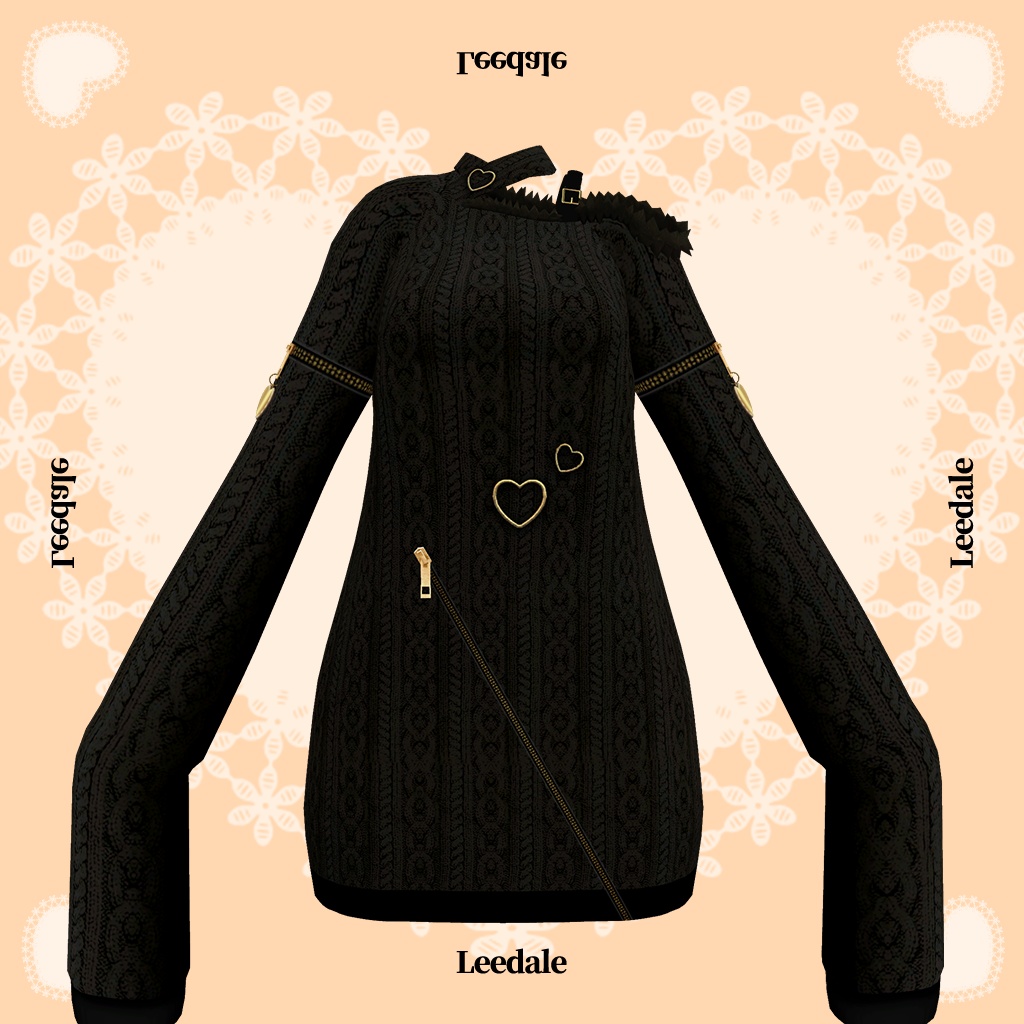 「ゾメちゃん」専用【3D衣装モデル】リーデイル