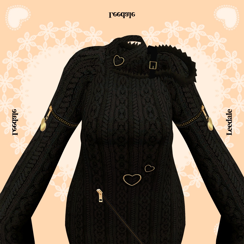 「ゾメちゃん」専用【3D衣装モデル】リーデイル