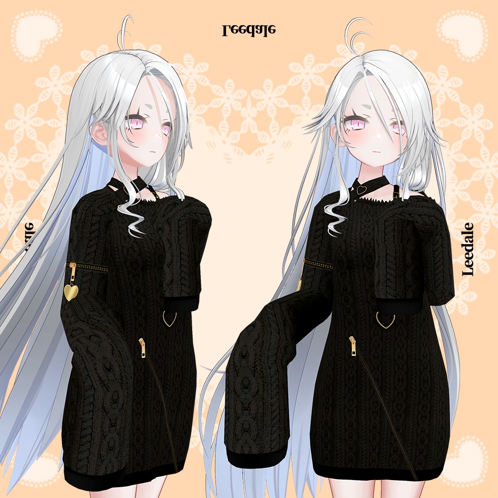 「ゾメちゃん」専用【3D衣装モデル】リーデイル