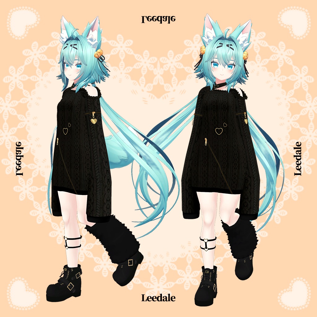 「竜胆」専用【3D衣装モデル】リーデイル