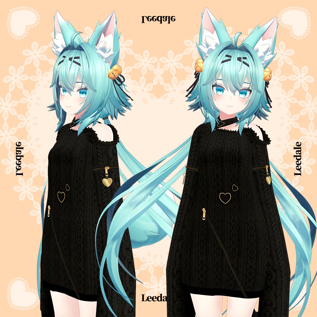 「竜胆」専用【3D衣装モデル】リーデイル