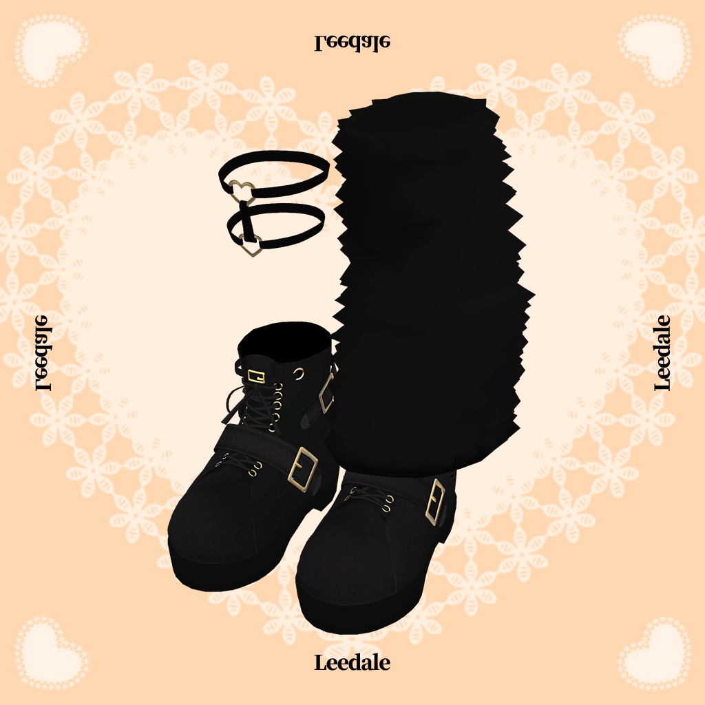 「竜胆」専用【3D衣装モデル】リーデイル