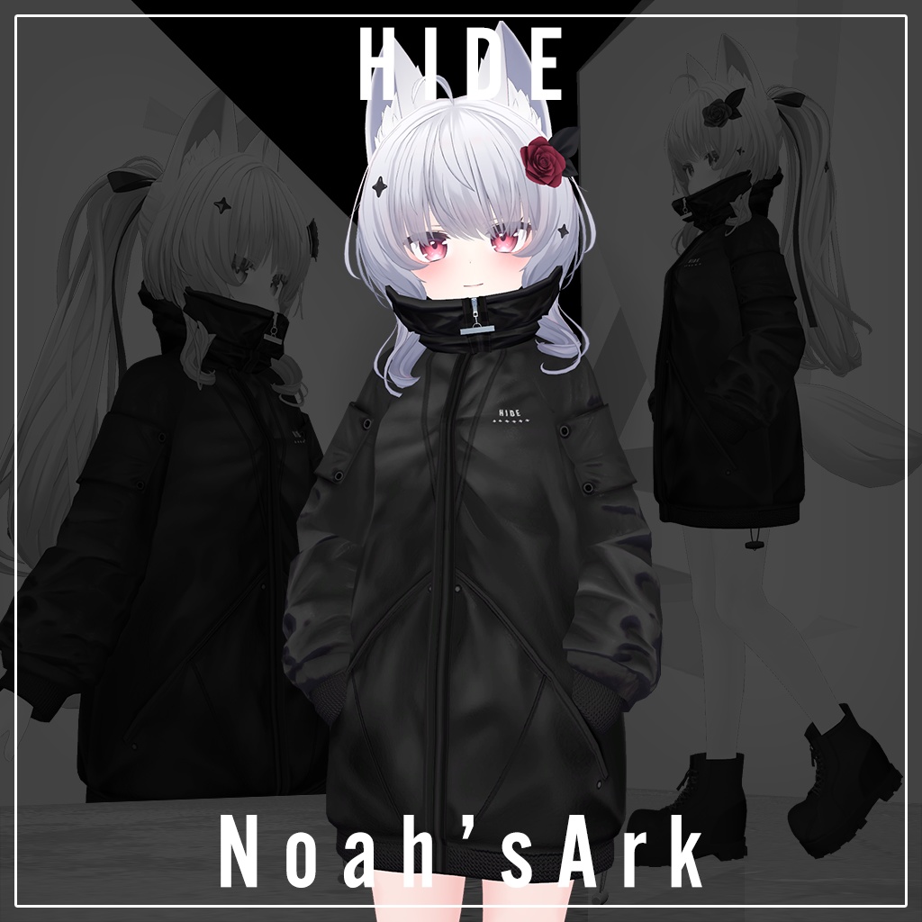 「シアン」専用【3D衣装モデル】HIDE