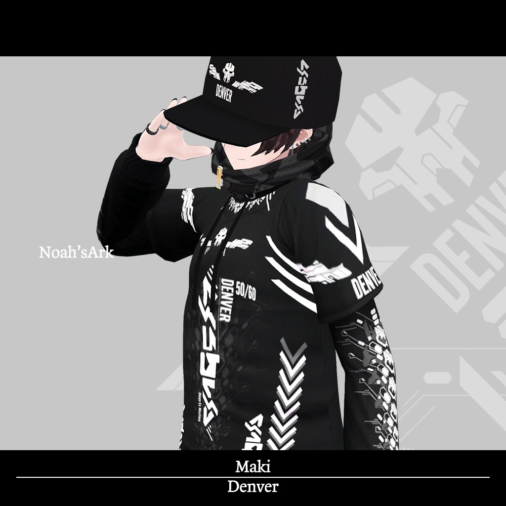 「碼希-まき-」専用【3D衣装モデル】Denver