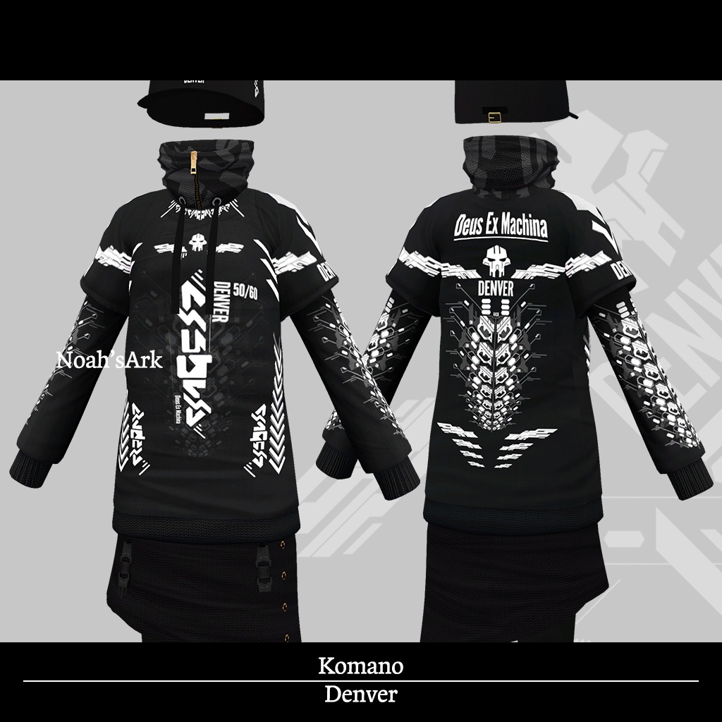 「狛乃-Komano-」専用【3D衣装モデル】Denver