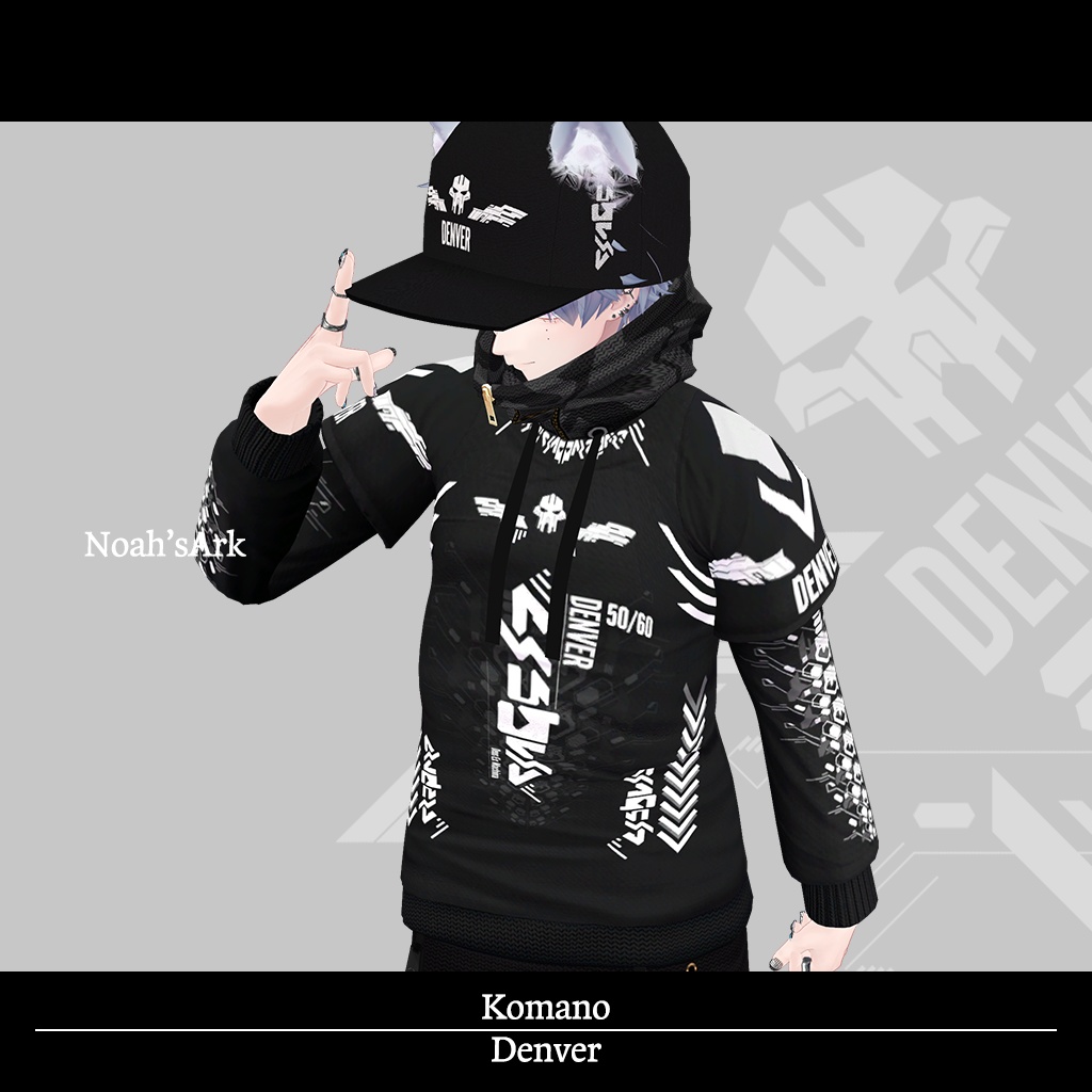 「狛乃-Komano-」専用【3D衣装モデル】Denver