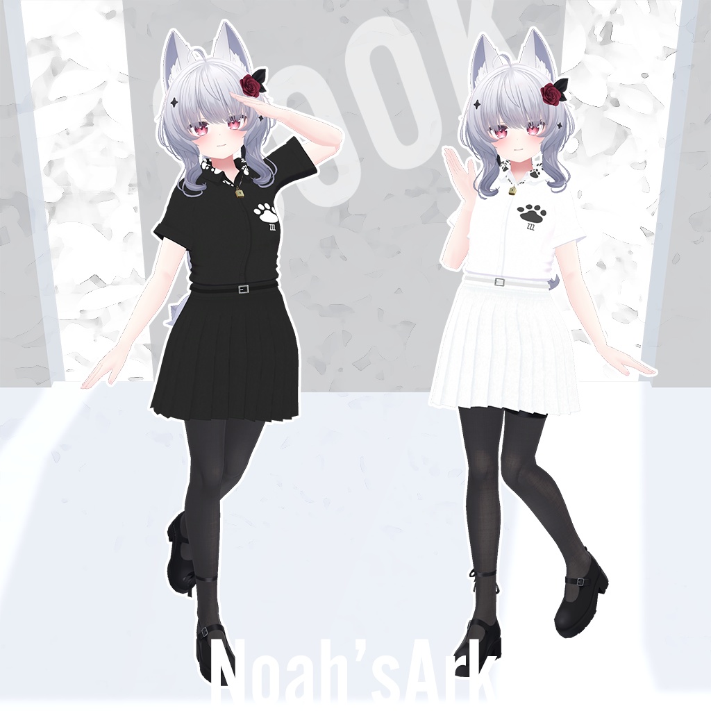 「シアン」専用【3D衣装モデル】クック