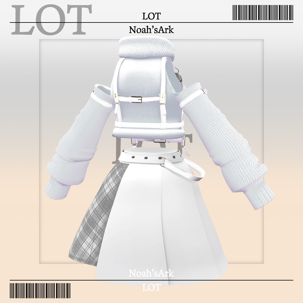 「ゾメちゃん」専用【3D衣装モデル】LOT