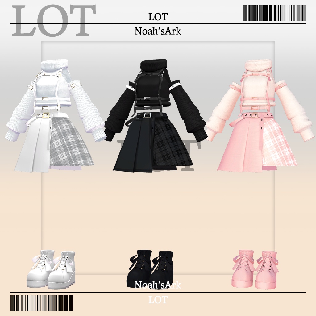 「シフォン-Chiffon-」専用【3D衣装モデル】LOT