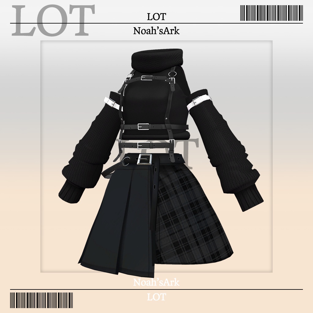 「シアン」専用【3D衣装モデル】LOT