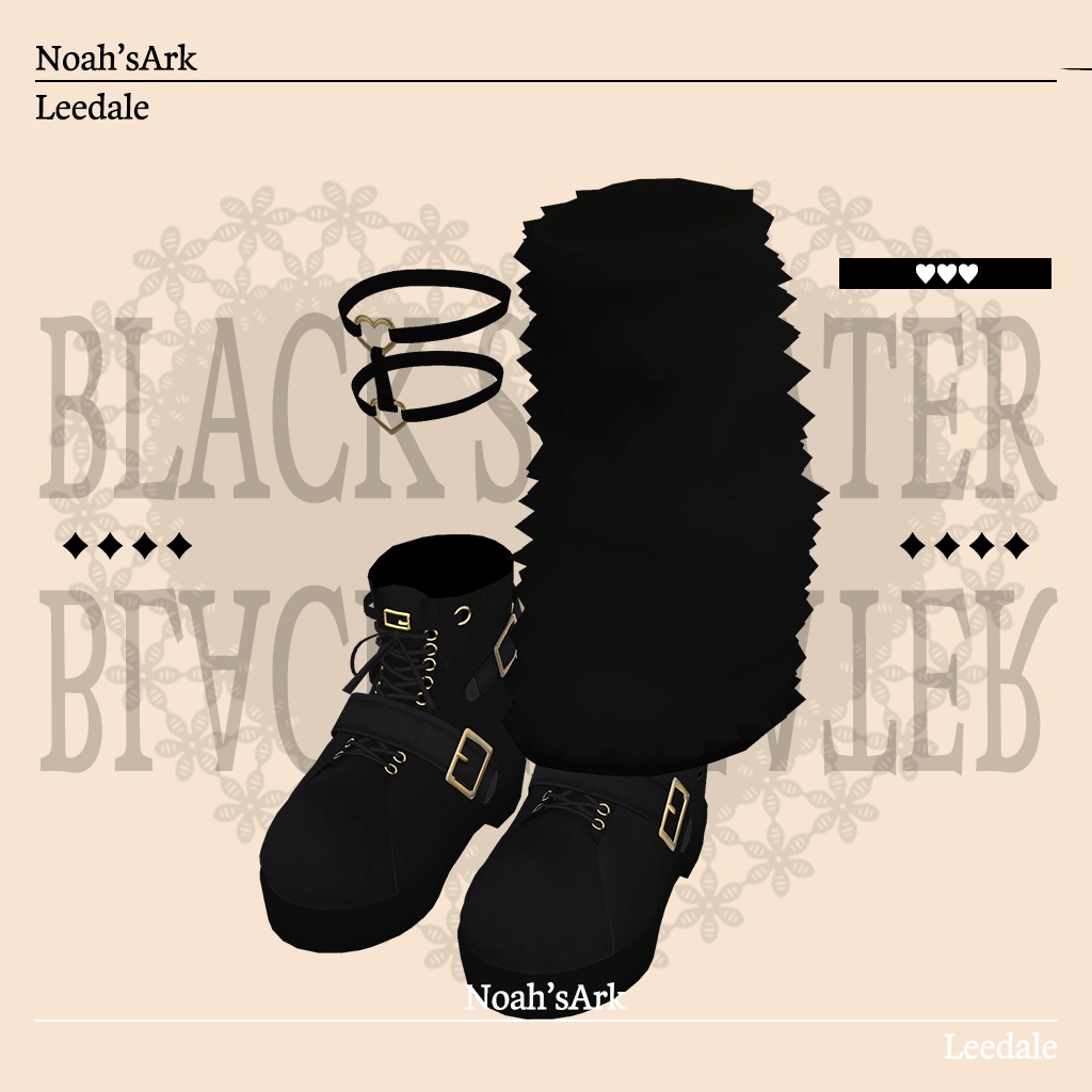 「ルフィナ(Rufina)」専用【3D衣装モデル】リーデイル