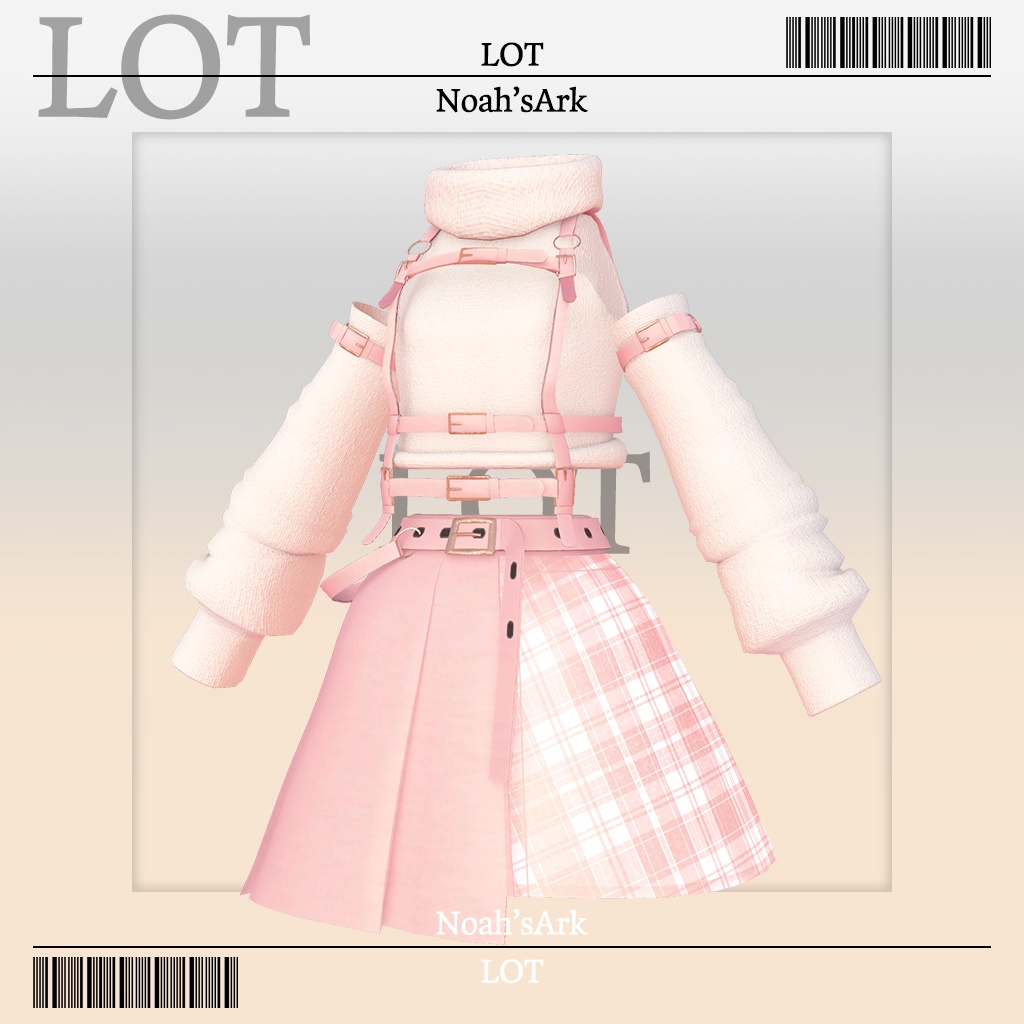 「竜胆」専用【3D衣装モデル】LOT