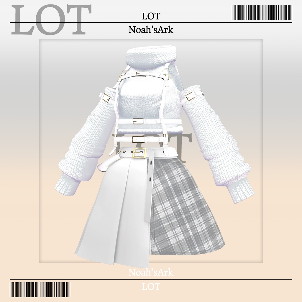 「ライム」専用【3D衣装モデル】LOT