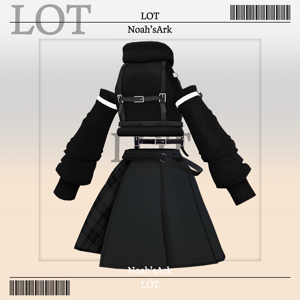 「ライム」専用【3D衣装モデル】LOT