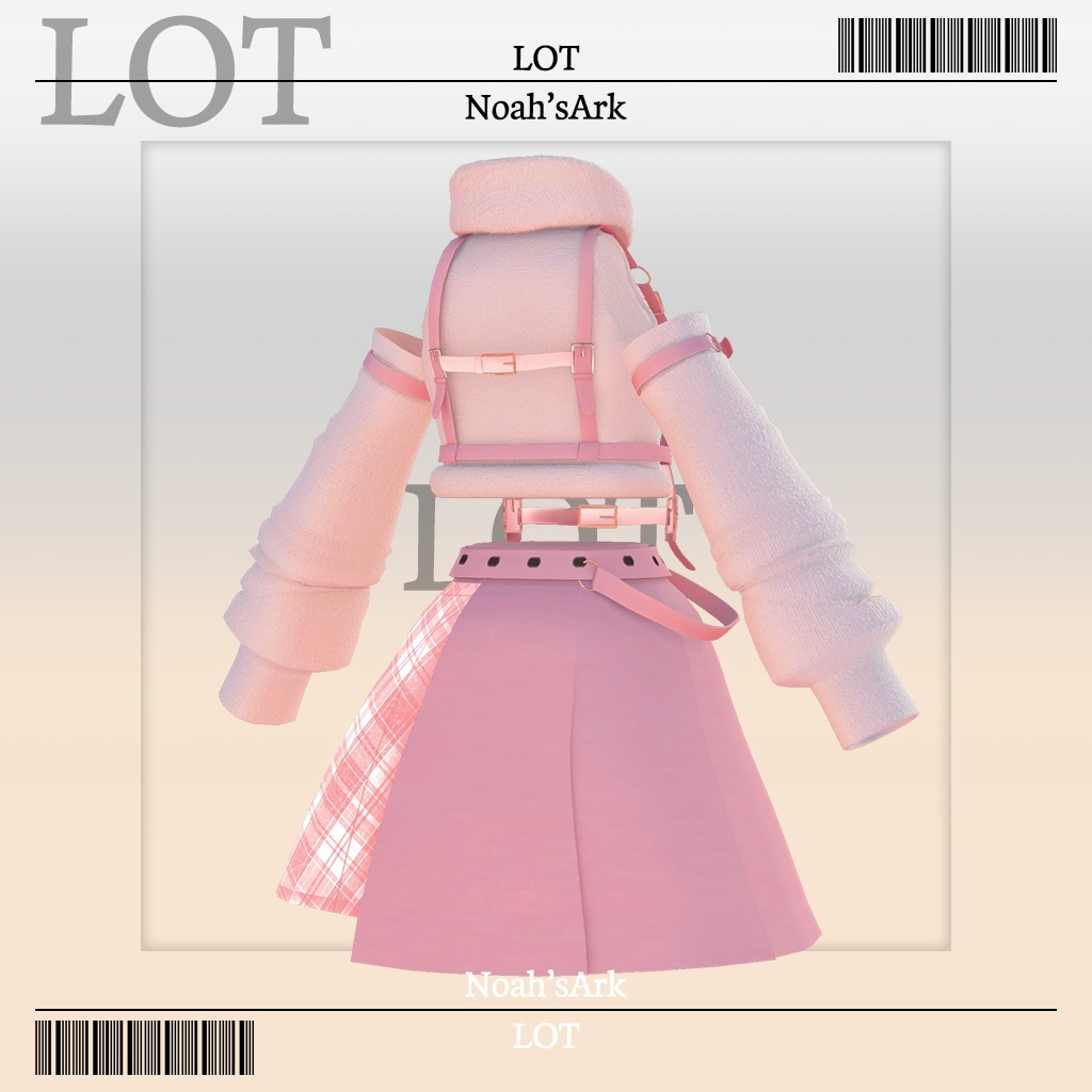 「ソラハ」専用【3D衣装モデル】LOT