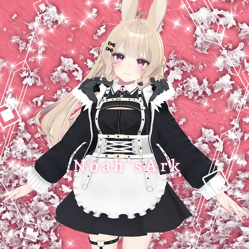 「ルーナリット」専用【3D衣装モデル】ピンキーリング