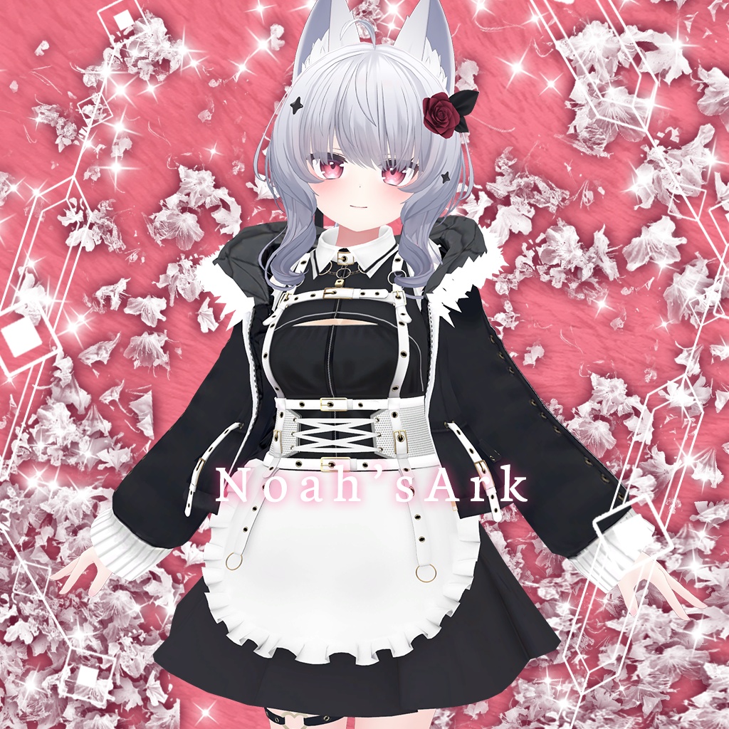 「シアン」専用【3D衣装モデル】ピンキーリング