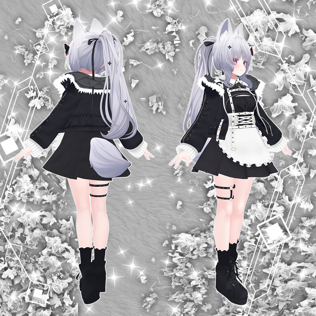 「シアン」専用【3D衣装モデル】ピンキーリング