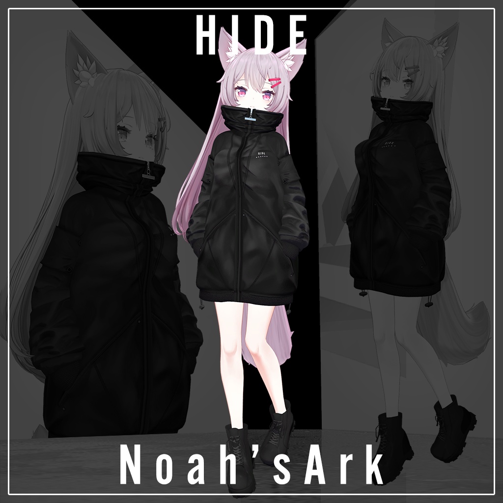 「ルフィナ(Rufina)」専用【3D衣装モデル】HIDE