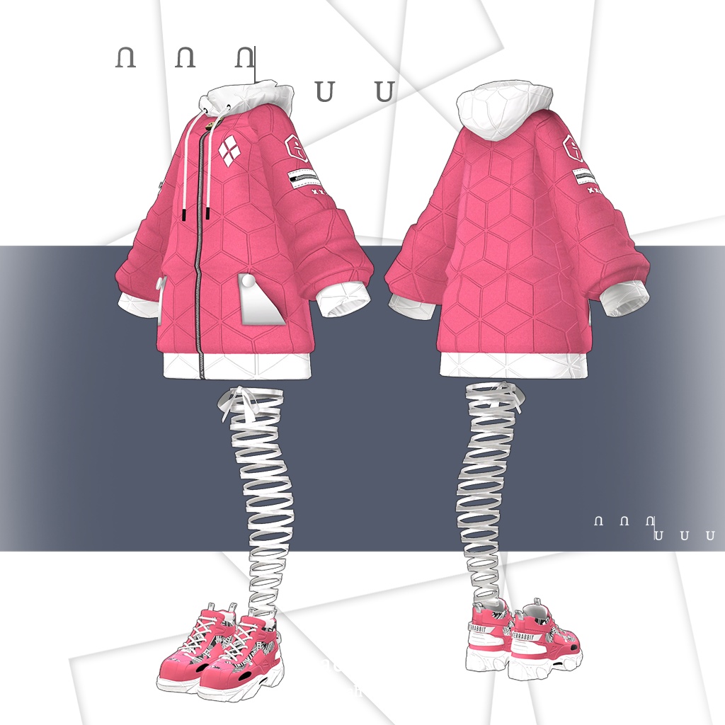 「マヌカ」専用【3D衣装モデル】SpaceRabbit