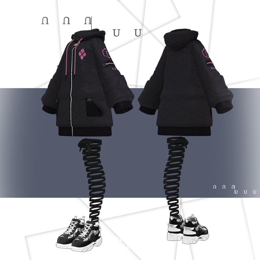 「竜胆」専用【3D衣装モデル】SpaceRabbit