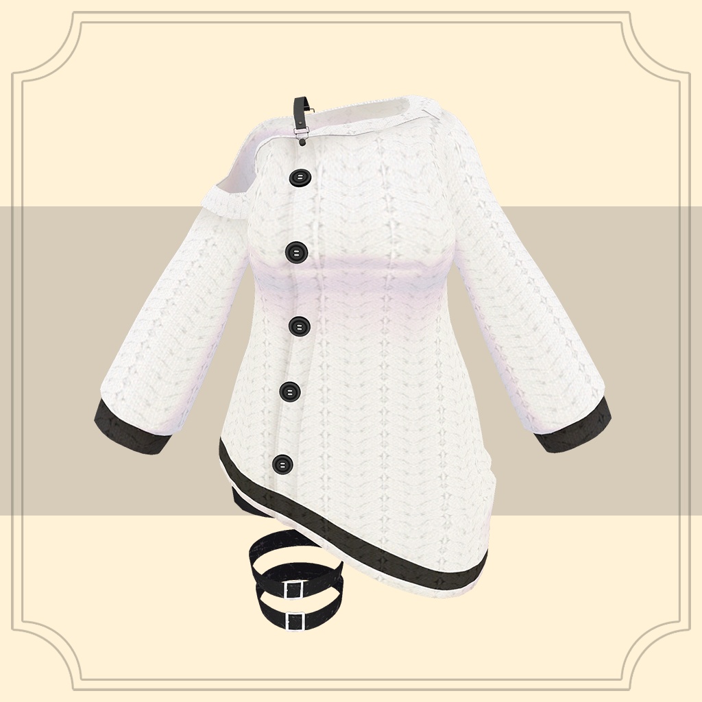 「龍のヨルちゃん」専用【3D衣装モデル】モーリー