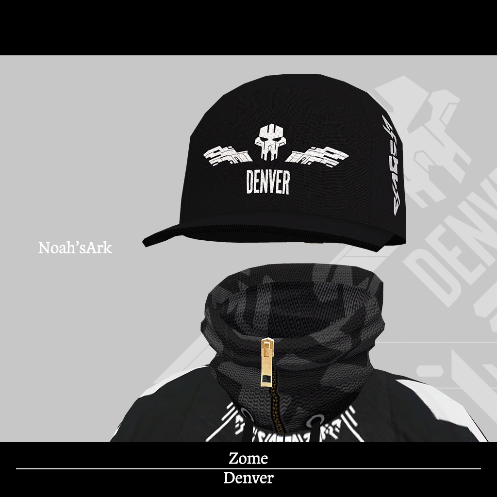 「ゾメちゃん」専用【3D衣装モデル】Denver