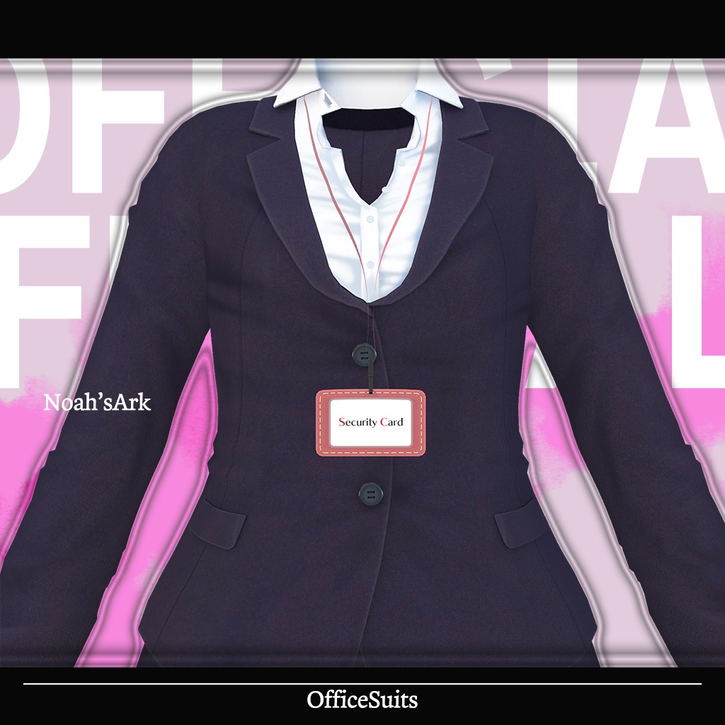 「マヌカ」専用【3D衣装モデル】OfficeSuits