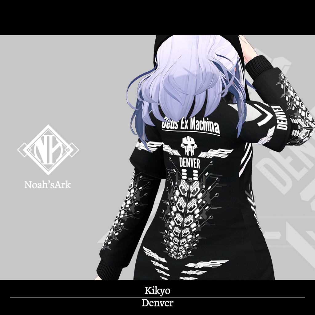 「桔梗」専用【3D衣装モデル】Denver