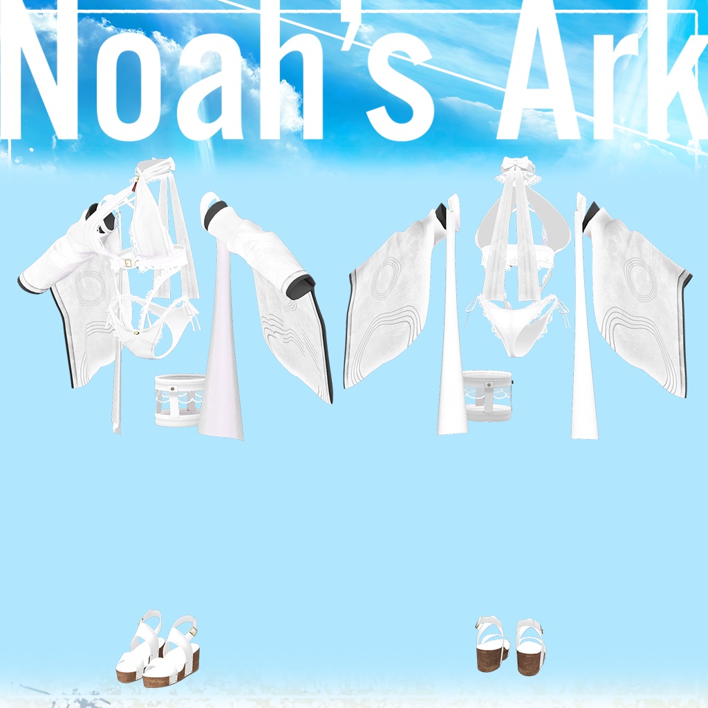 「龍のヨルちゃん」専用【3D衣装モデル】Chitose