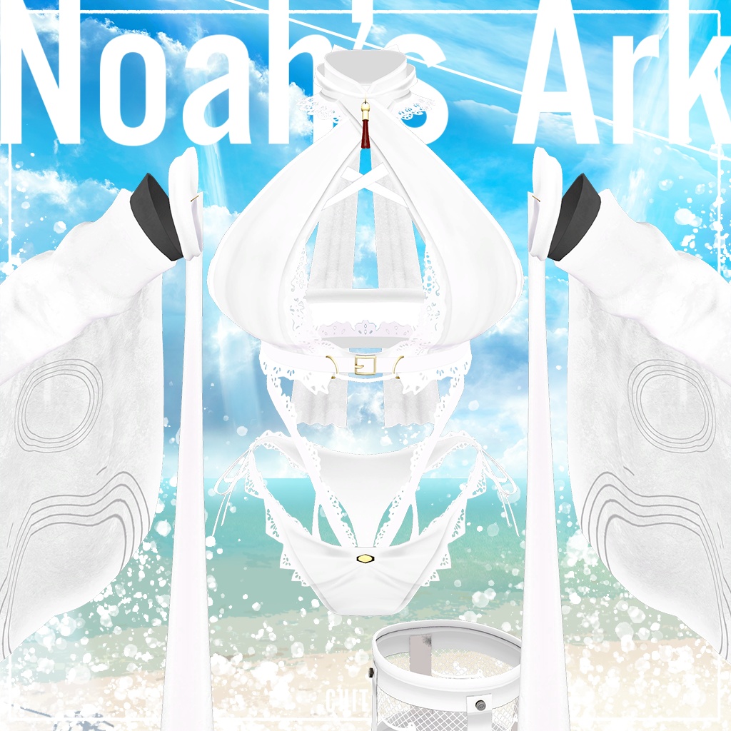 「龍のヨルちゃん」専用【3D衣装モデル】Chitose