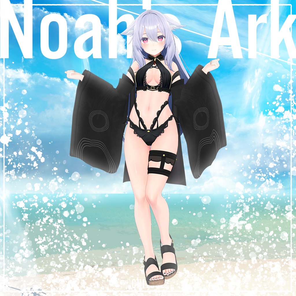 「桔梗」専用【3D衣装モデル】Chitose