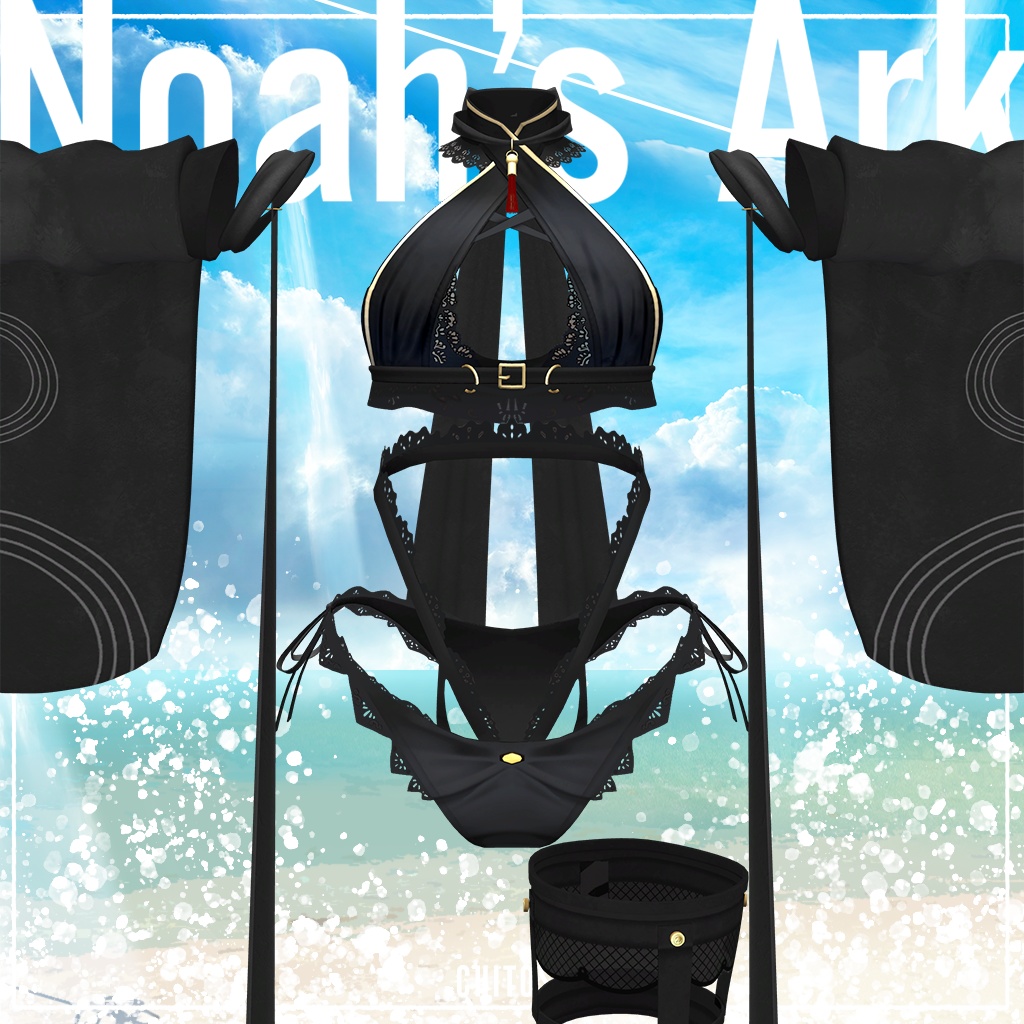 「桔梗」専用【3D衣装モデル】Chitose