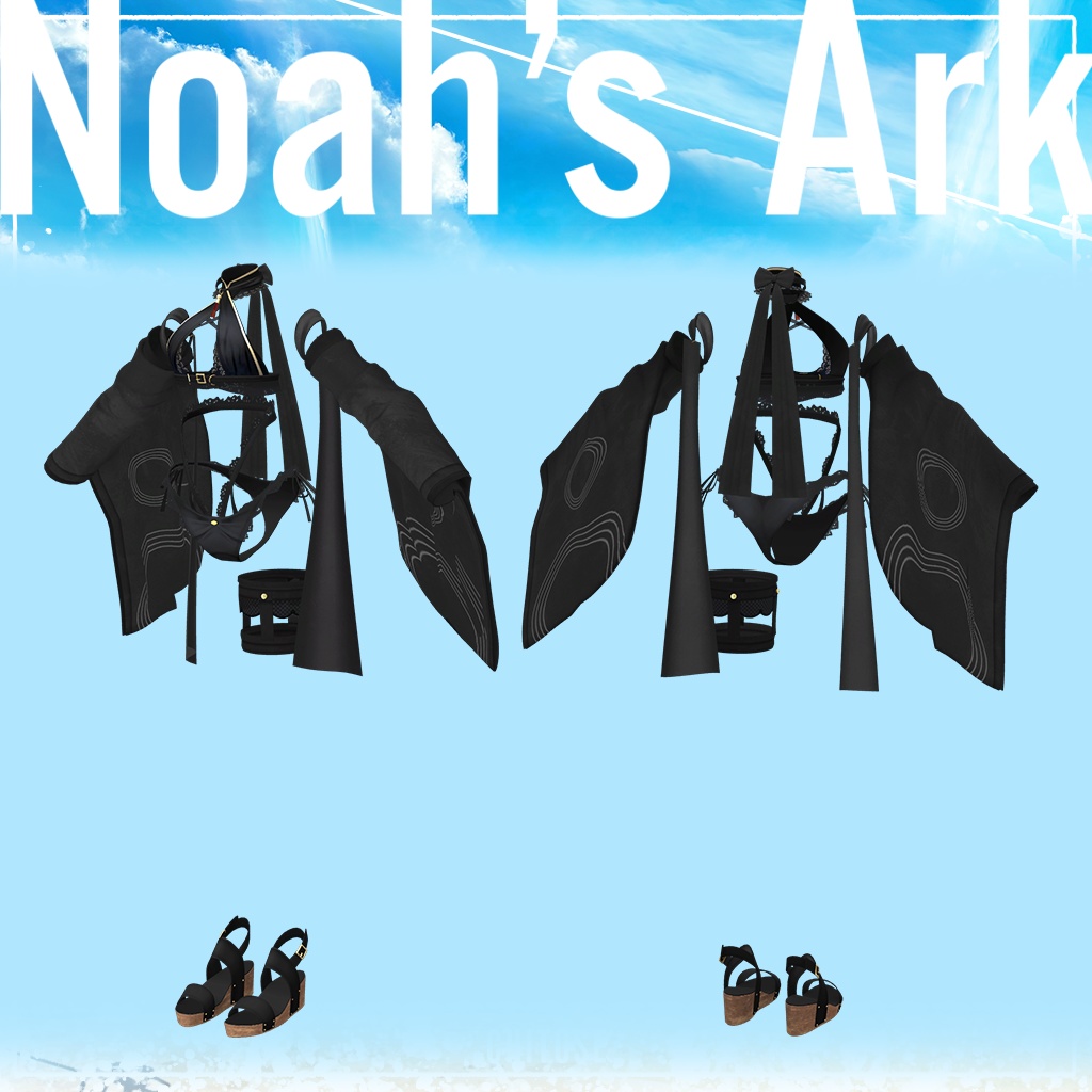 「サフィー」専用【3D衣装モデル】Chitose