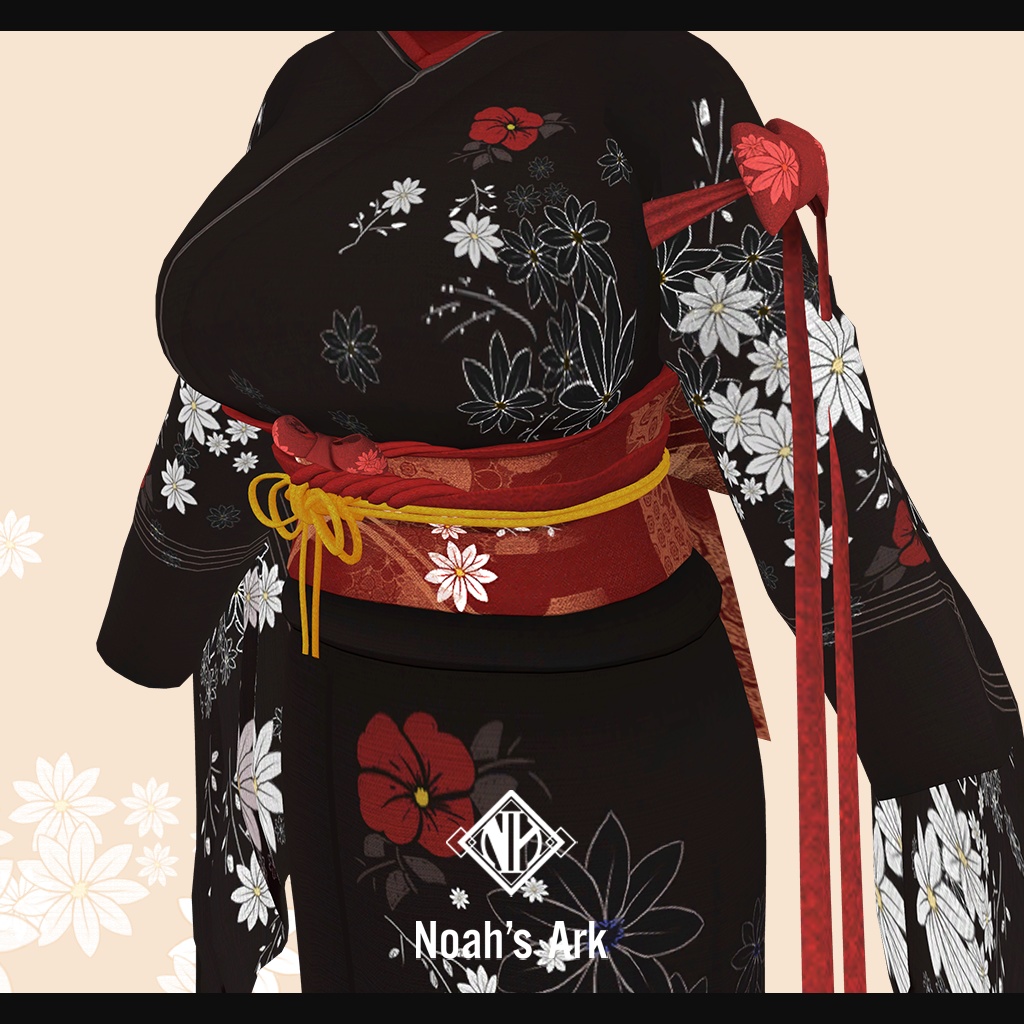 「龍のヨルちゃん」専用【3D衣装モデル】手鞠