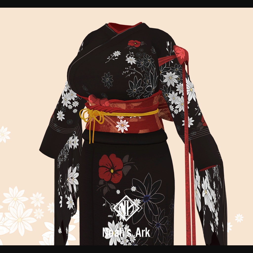 「龍のヨルちゃん」専用【3D衣装モデル】手鞠