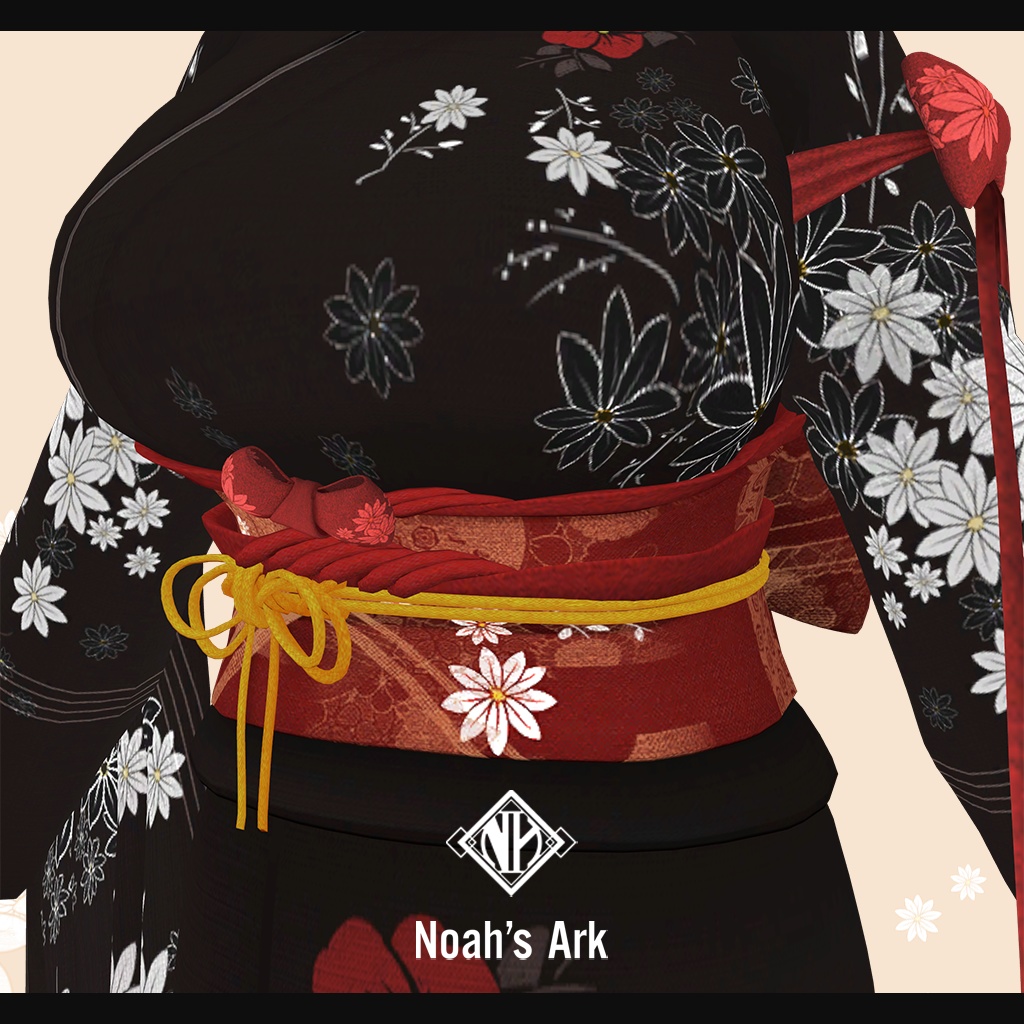 「龍のヨルちゃん」専用【3D衣装モデル】手鞠