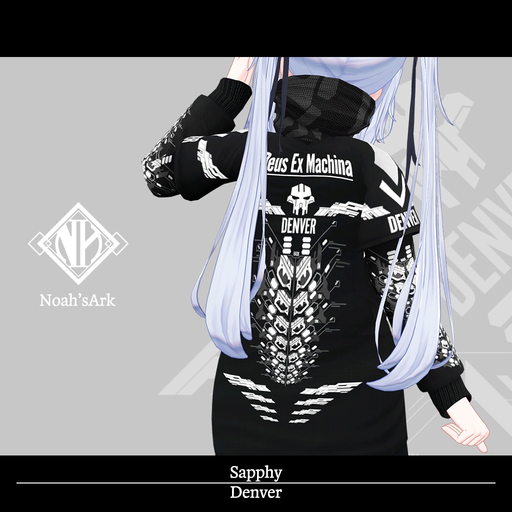 「サフィー」専用【3D衣装モデル】Denver