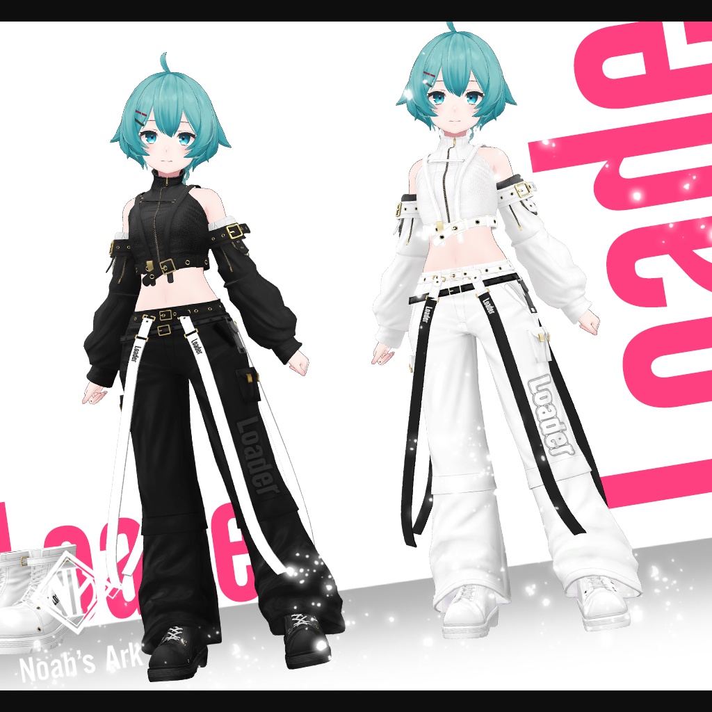 「薄荷」専用【3D衣装モデル】Loader(ローダー)