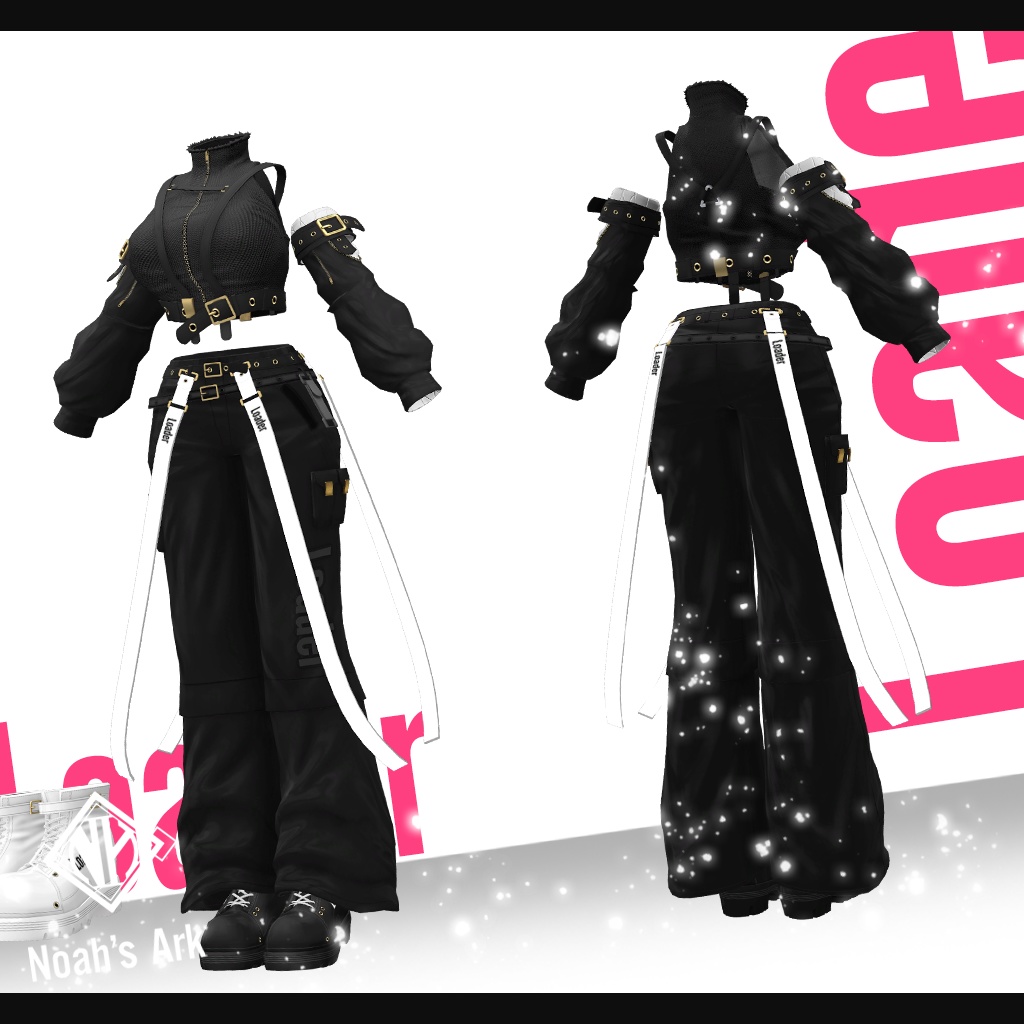 「龍のヨルちゃん」専用【3D衣装モデル】Loader(ローダー)