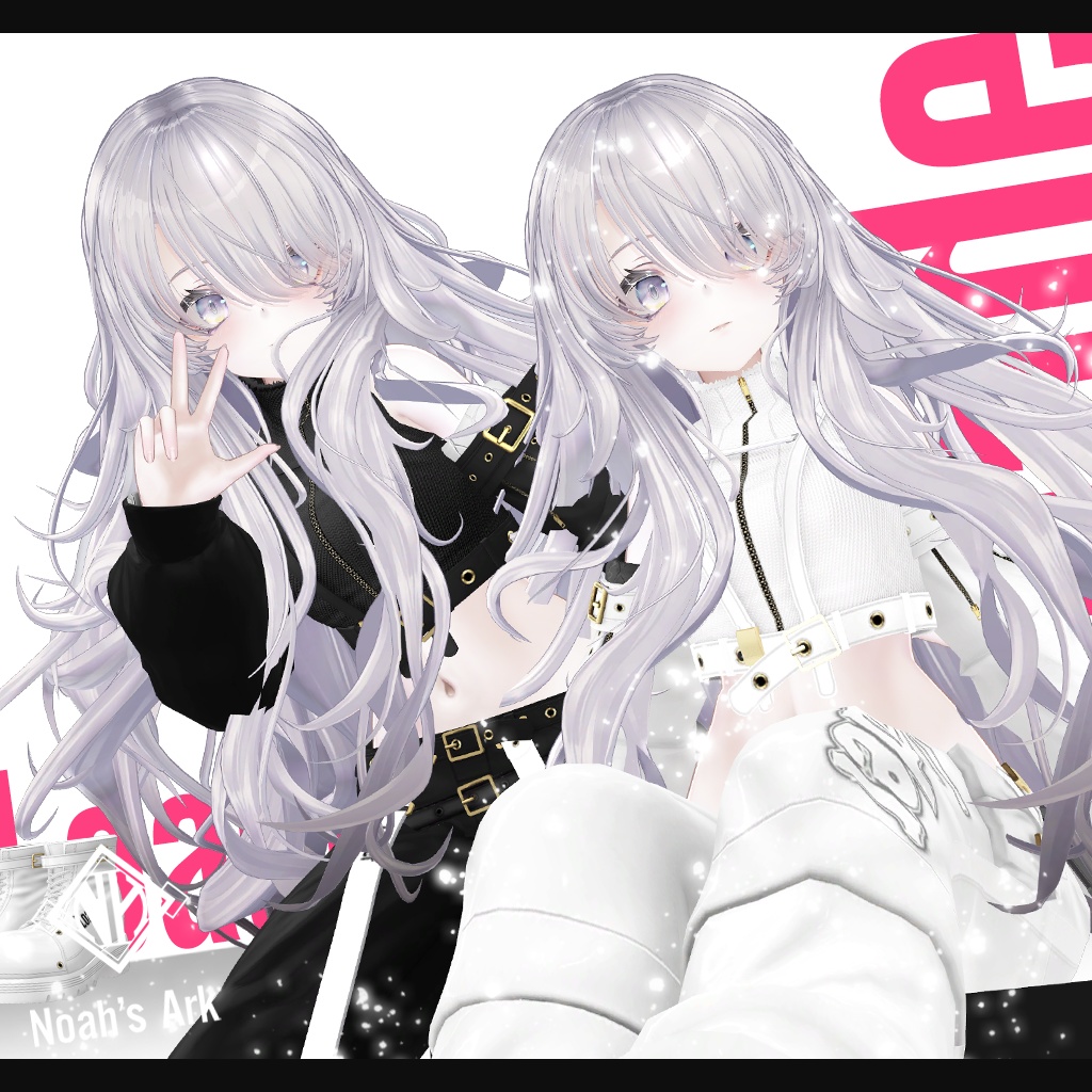 「ナナセ・ノワール」専用【3D衣装モデル】Loader(ローダー)