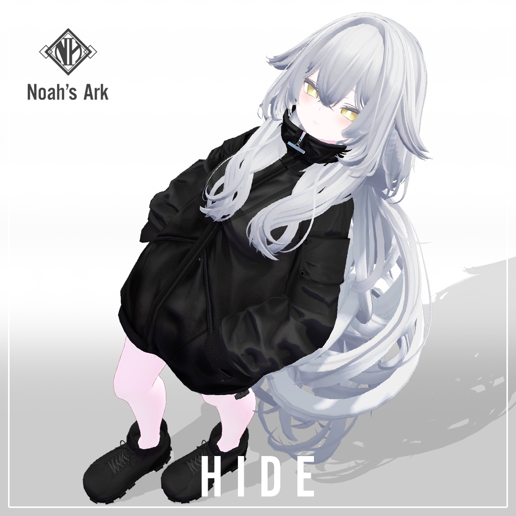 「ルルネ」専用【3D衣装モデル】HIDE