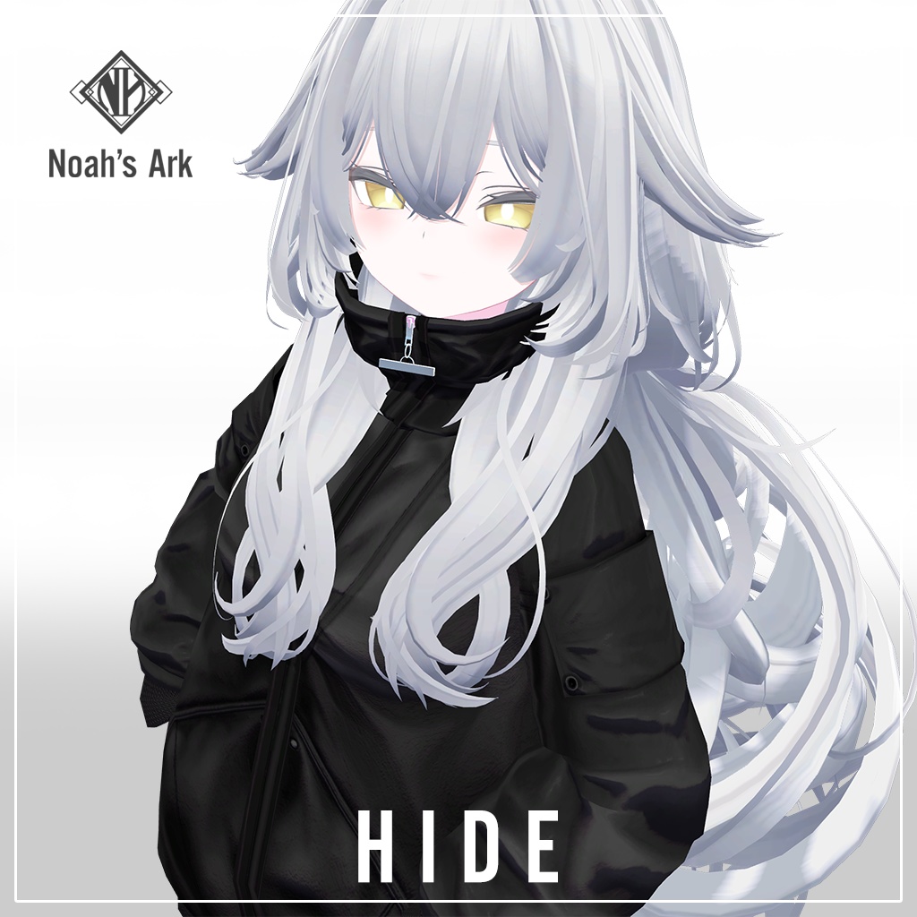 「ルルネ」専用【3D衣装モデル】HIDE