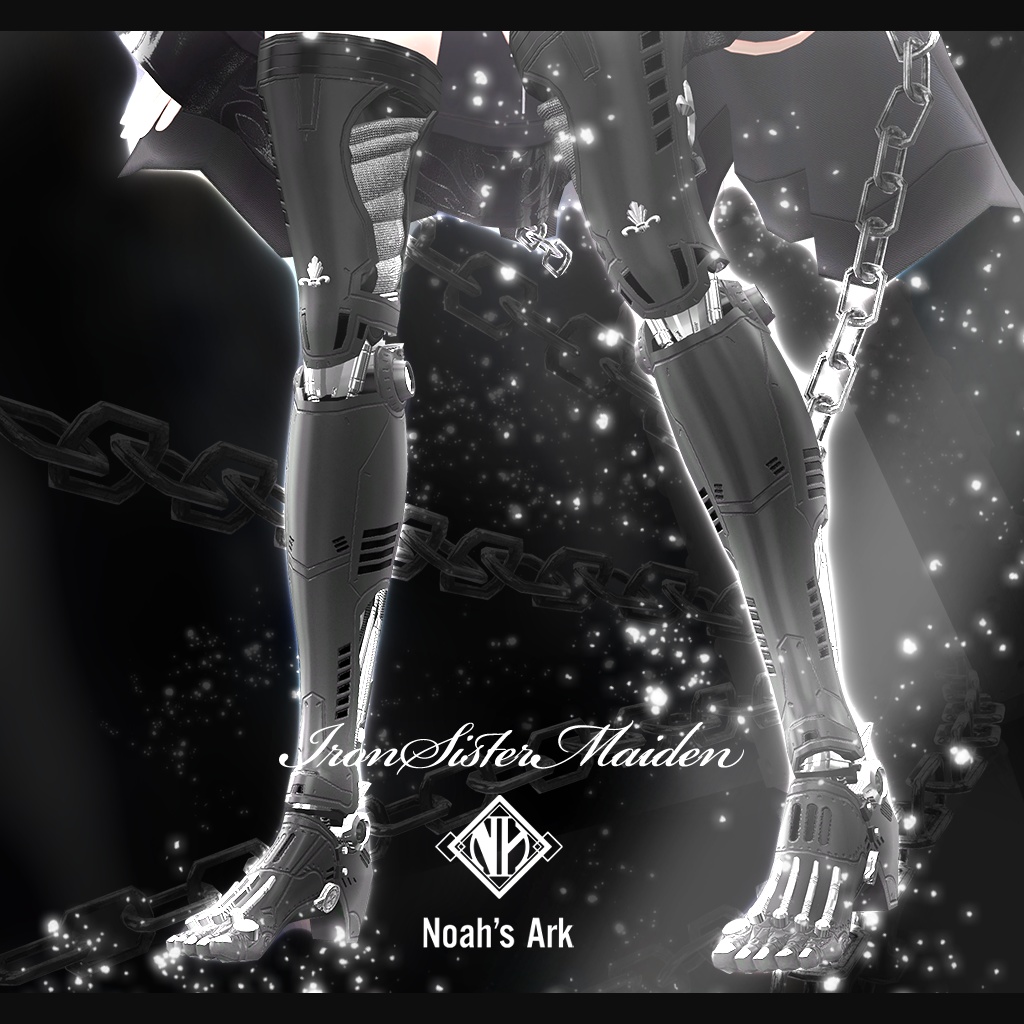 「マヌカ」専用【3D衣装モデル】アイアンシスターメイデン