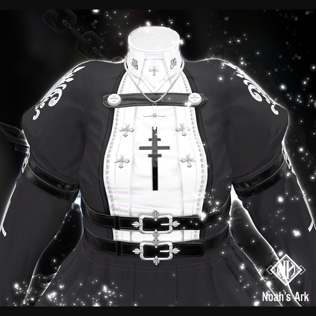 「マヌカ」専用【3D衣装モデル】アイアンシスターメイデン